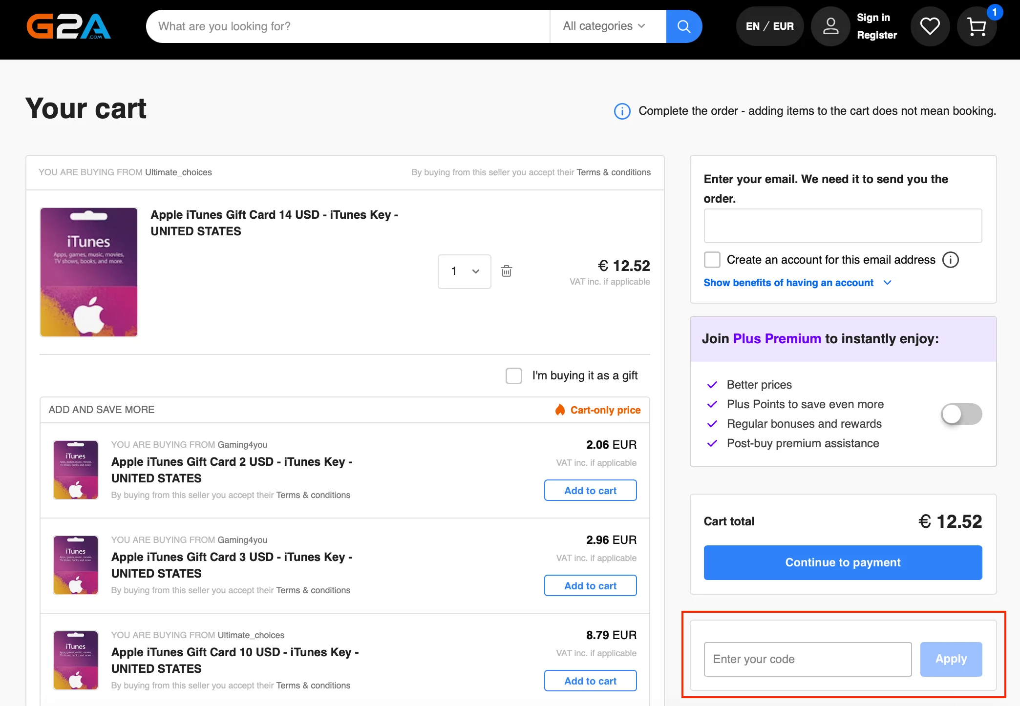 Hoe gebruik je de kortingscode - G2A
