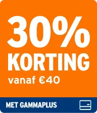 Bewijs van coupon - Gamma - Gamma kortingscode: [[30% korting]] vanaf €40 op huis en tuin benodigdheden