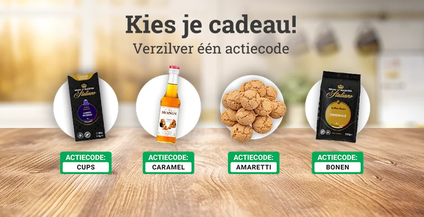Bewijs van coupon - Koffiemarkt - Koffiemarkt kortingscode: [[gratis cadeautje]] bij keuze van actie