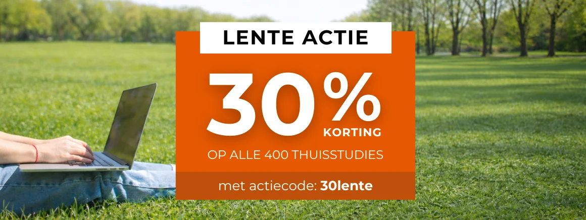 Bewijs van coupon - Laudius - Laudius kortingscode: [[30% korting]] op alle thuisstudies