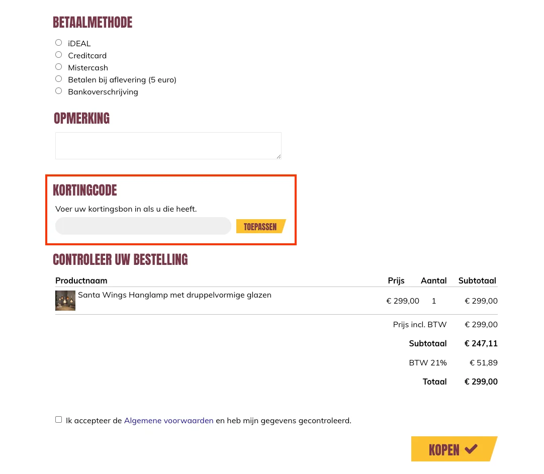 Hoe gebruik je de kortingscode - Lumz