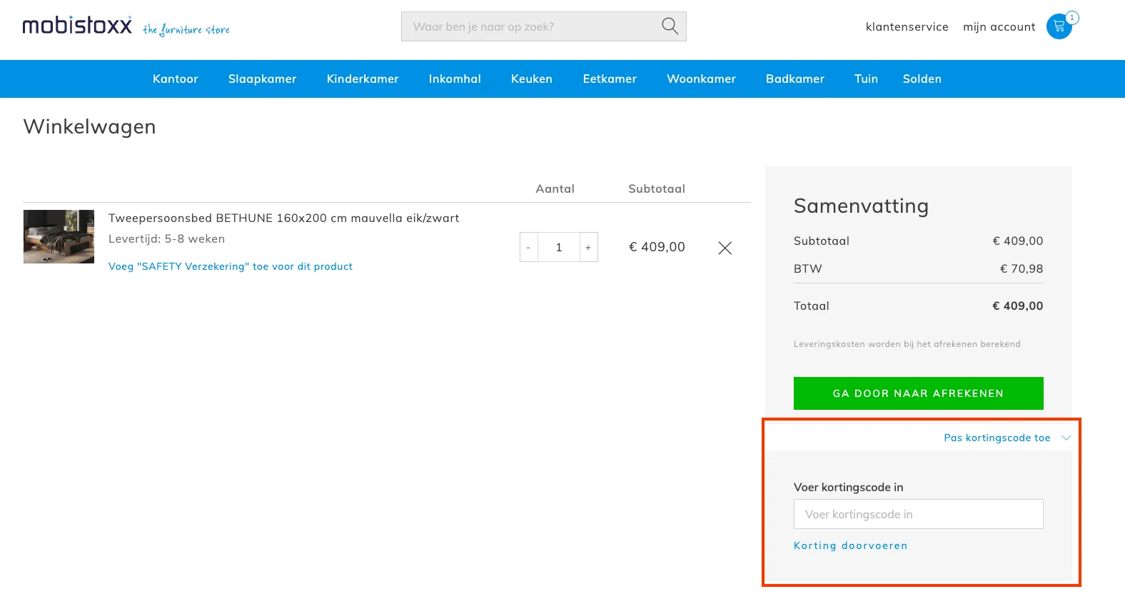 Hoe gebruik je de kortingscode - Mobistoxx