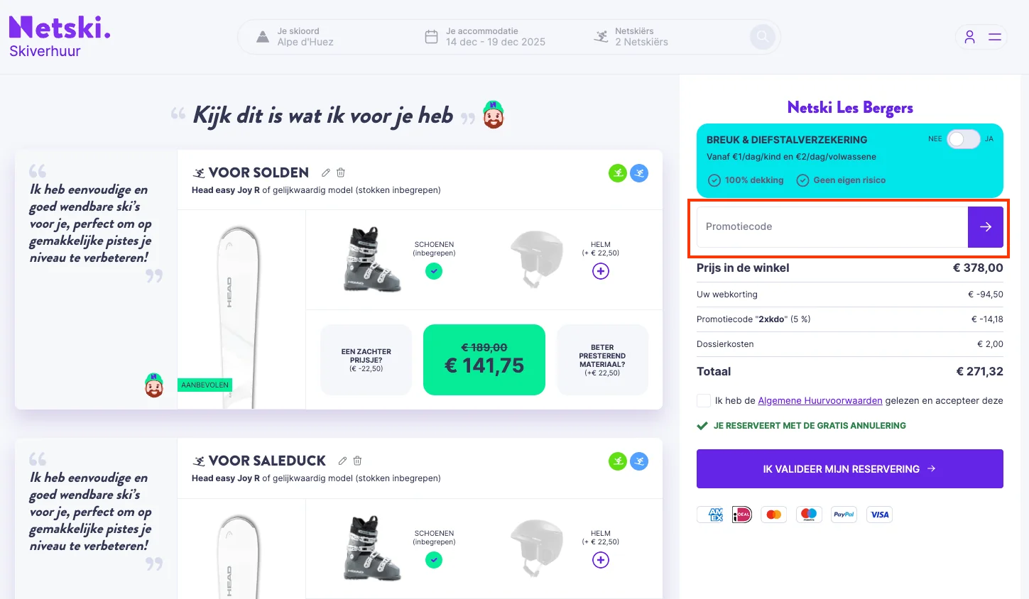 Hoe gebruik je de kortingscode - Netski