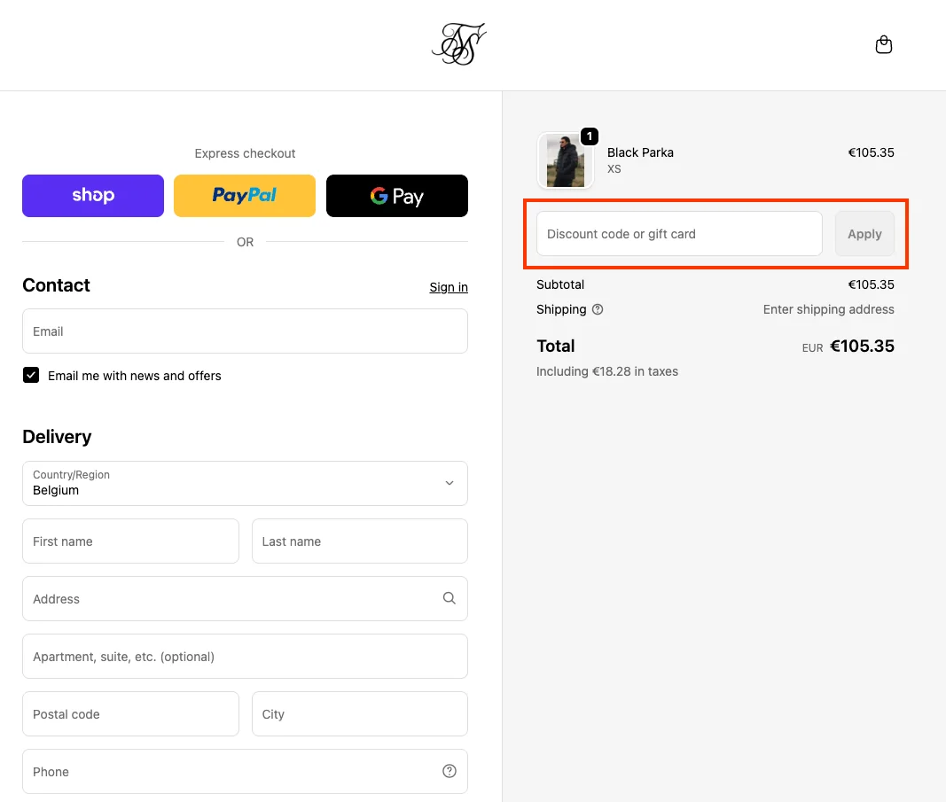 Hoe gebruik je de kortingscode - Sik Silk