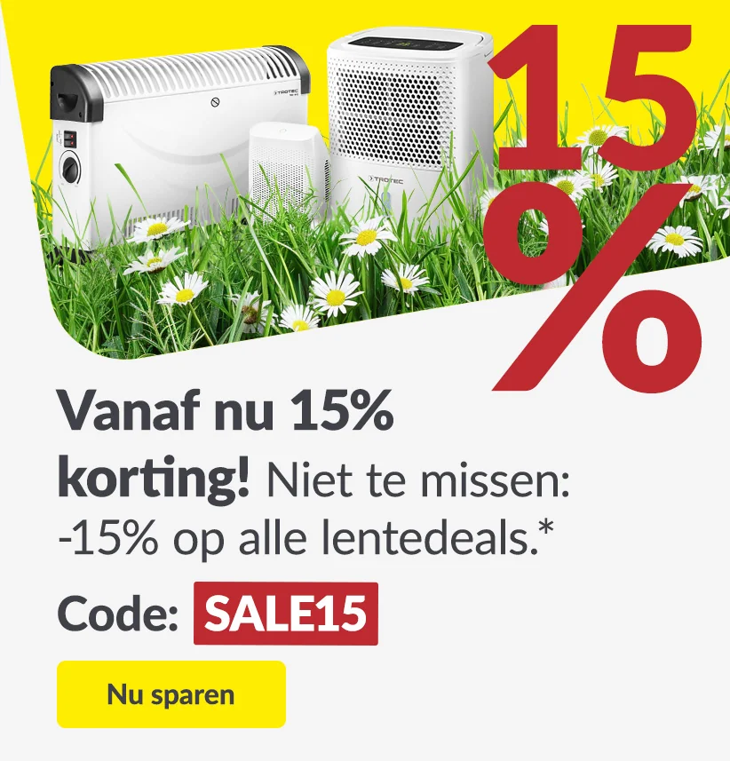 Bewijs van coupon - Trotec - Trotec kortingscode: [[15% korting]] op alle lentedeals