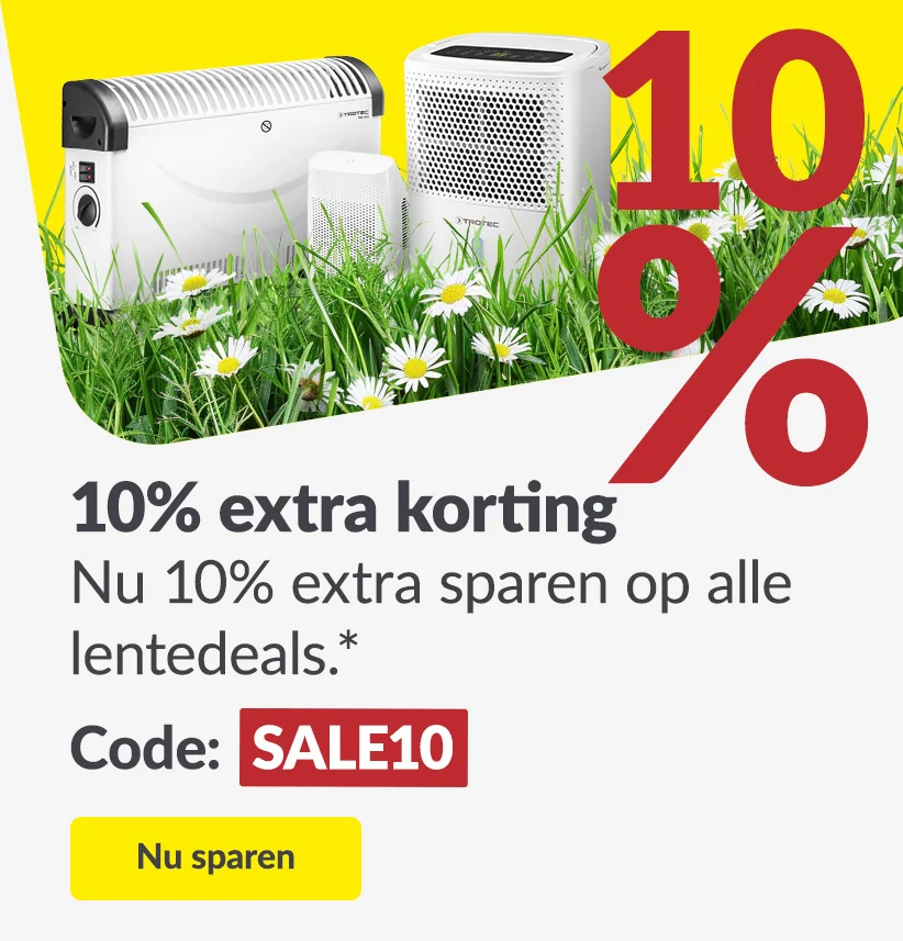 Bewijs van coupon - Trotec - Trotec kortingscode: [[10% extra korting]] op alle lentedeals